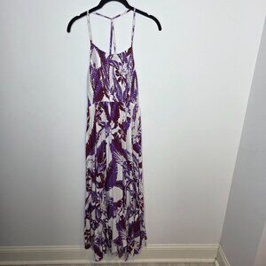 petra maxi dress Petra High-Neck Long Sleeve Knot Maxi Dress Burgundy / S